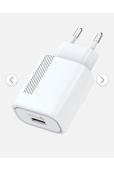 SWORD 3.0 TYPE-C ŞARJ SETİ QUALCOMM SW-CA46C BEYAZ QC18W