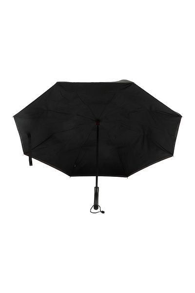 Biggdesign Moods Up Winddicht Reverse Stockschirm - 8 Streben, Schwarz