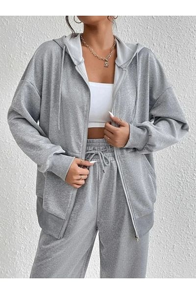 Karatopak Hanorac sezonier unisex oversize cu glugă
