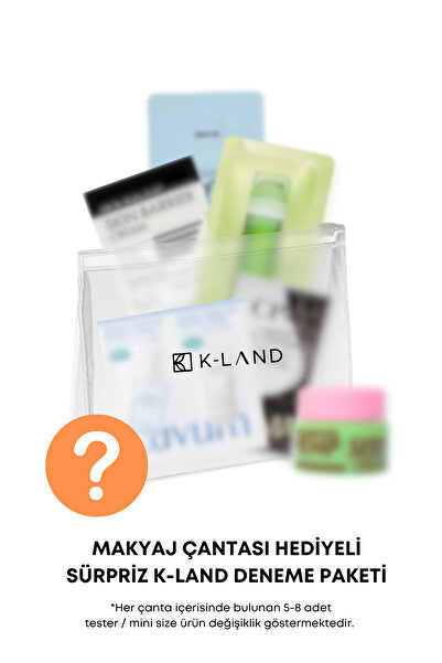 KLAND Makyaj Çantası Hediyeli Sürpriz K-LAND Deneme Seti TYCLKOZR4N1721919482...