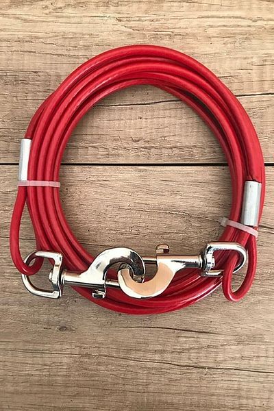 LİDERSAN ÇELİK 6 Mm 10 Meters Dog Garden Tethering Ropeiiiiiiiii
