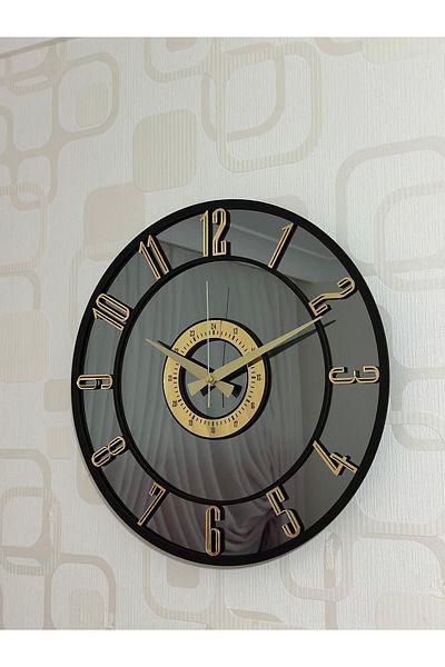 Pey Aksesuar Ceas de perete cu oglinda (Oglinda reala) 40 cm Design Modern