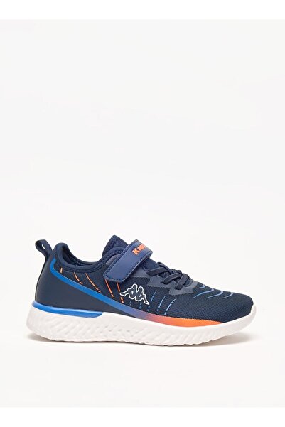 Kappa Boys' Logo Detail Sports Shoes with Hook and Loop Closure