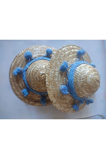 AKTEZ-EL Φυσική Ψάθινη Γάτα; Σκύλος; Καπέλο