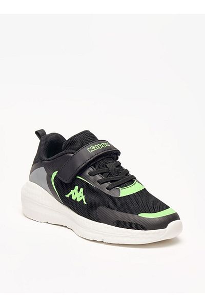 Kappa Boys' Logo Detail Sports Shoes with Hook and Loop Closure