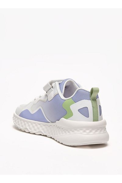 Kappa Girls' Logo Detail Sports Shoes with Hook and Loop Closure