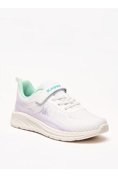 Kappa Girls' Colourblock Walking Shoes with Hook and Loop Closure