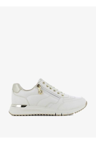 SJ Women's Panelled Sports Shoes with Zip Closure