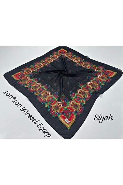 Genel Markalar Yöresel Çeyrekli Boncuklu Mardin Hemavi Eşarp