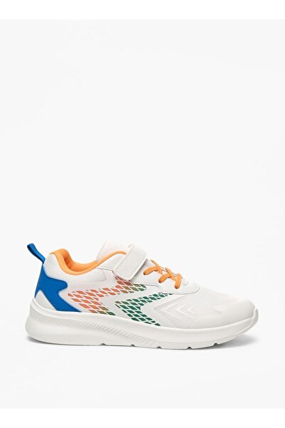 Dash Colourblock Sports Shoes with Hook and Loop Closure