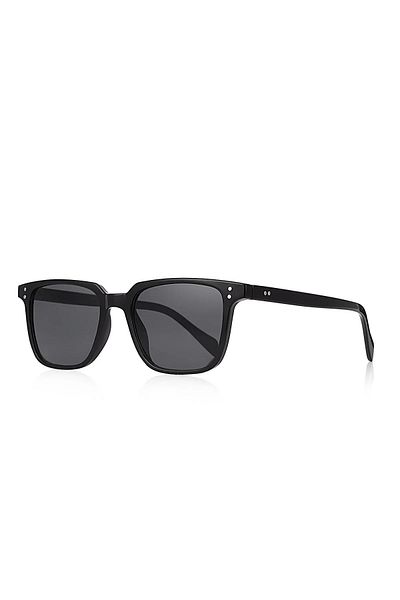 The Collection Black Unisex Sunglasses