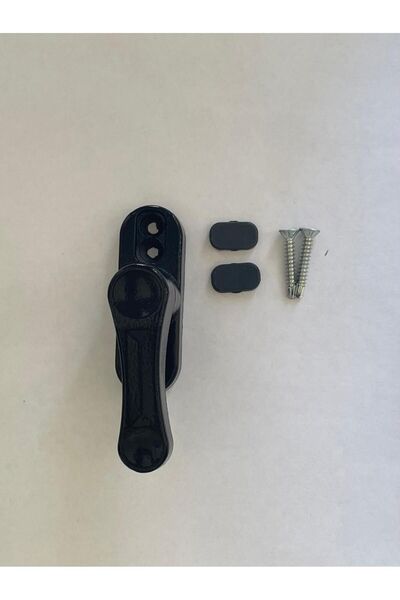 mizaf Siyah Çekmeli Pencere Emniyet Kilidi / Pencere Koruyucu ,çocuk, Hırsız Kilidi