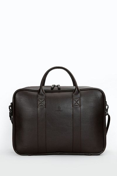 MORCA Macbook Organizer Laptop Briefcase 15.6" & 16" Inch Brown