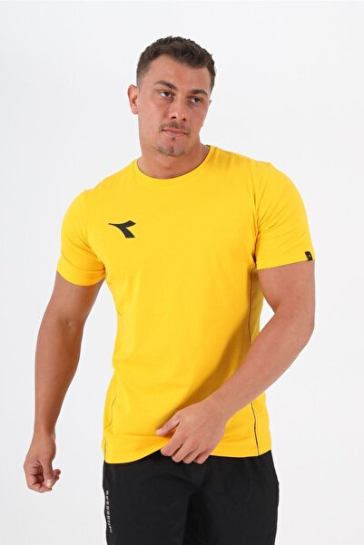 Diadora Saturn Training T-shirt Yellow
