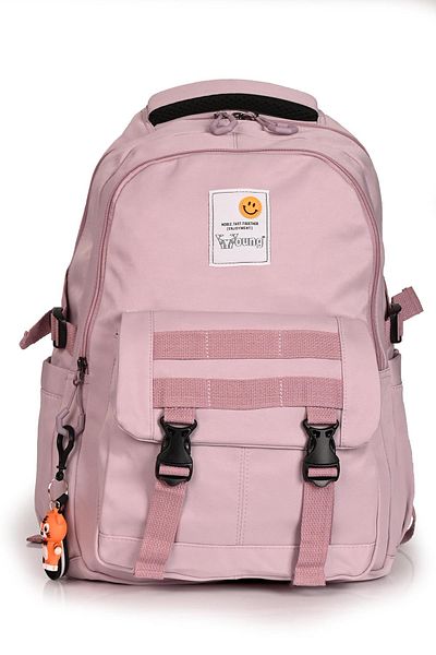 ÇÇS Young 51555 Pink School Backpack - Large Volume and Sweat Resistant