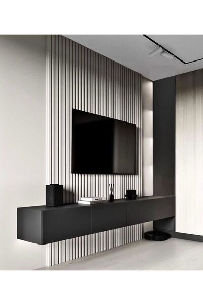 Sözer Mobilya Signature Levitate Siyah Tv Ünitesi