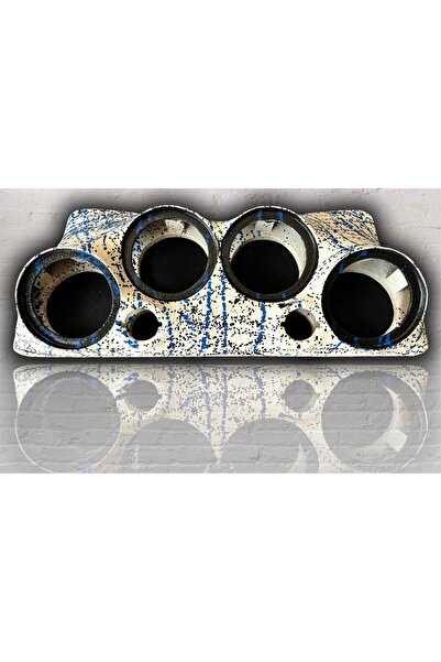 Oduncu Tuning Özel Boyalı Beyaz Clio 4 HB Midrange Pandizot (4x20cm + 2x10cm)