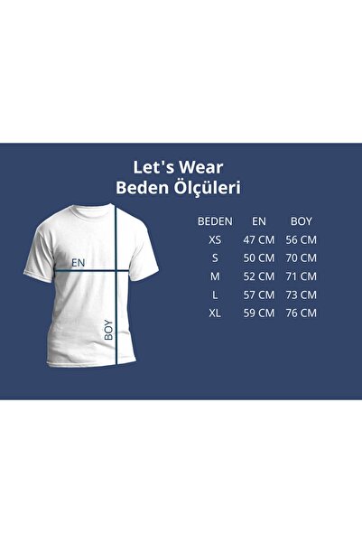 Let's Wear Ανδρικό μπλουζάκι με στάμπα