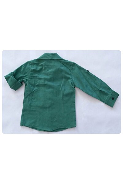 TOMBİŞ LİFE 100% Cotton 2-Piece Set (Shirt and Trousers) for 5 Year Old Baby Boy