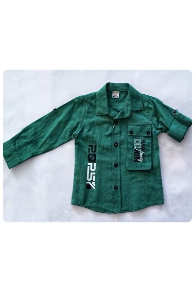 TOMBİŞ LİFE 100% Cotton 2-Piece Set (Shirt and Trousers) for 5 Year Old Baby Boy