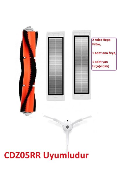 LİN GRUP Mi Robot Vacuum Cleaner - Μοντέλο CDZ05RR, Συμβατό με φίλτρο Hepa και σετ βούρτσας