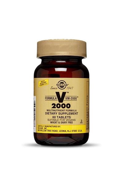 Solgar Vm 2000 60 Tablet - Comfortable Design