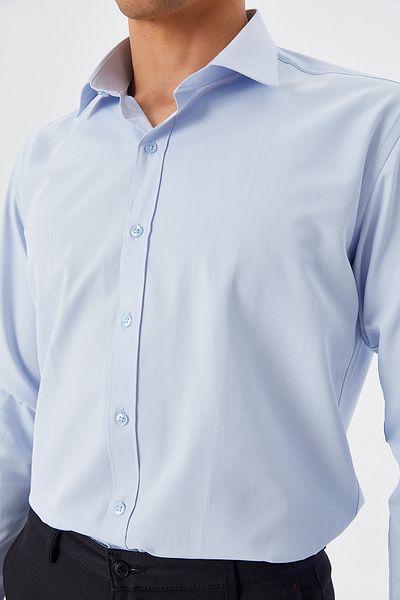 ModaPlaza Мъжка риза с дълъг ръкав Slimfit 2144