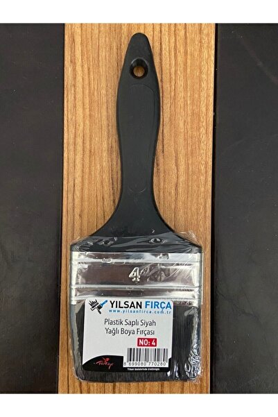YILSAN Yağlı Boya Fırçası Siyah Saplı 4''