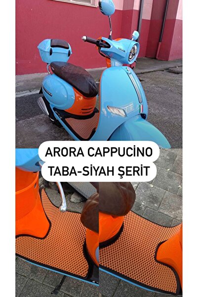 Genel Markalar Arora Cappucino Uyumlu Yeni Nesil Eva Akıllı Motosiklet Paspas...