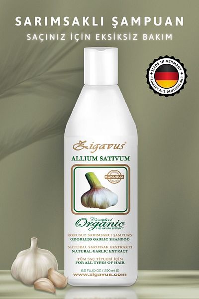 Zigavus Anti-Hair Loss Classic Odorless Garlic Shampoo 250 ml Buy 3 Pay 2