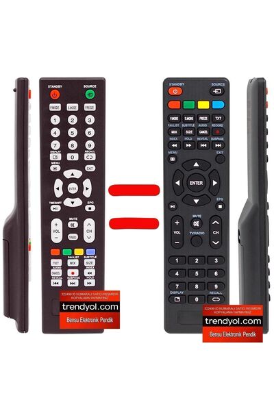 Yumatu Tv Kumandası Televizyon Kumandası Lcd Kumanda Led Kumanda Bensu Pendik
