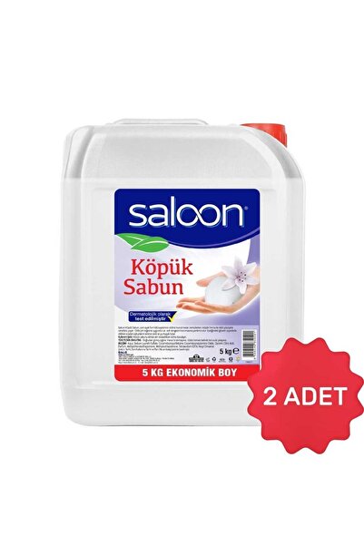 Saloon Köpük Sabun 5 Kg x 2 Adet