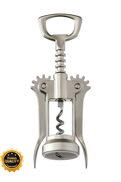TAGESAN Ergonomic and Stainless Steel Corkscrew - Easy Operation and Stylish Design | for Home, Bar and Restaurants