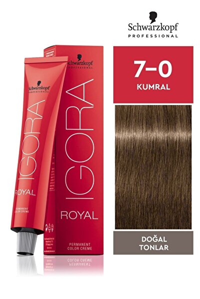 Igora Royal Doğal Tonlar 7-0 Kumral 60ml