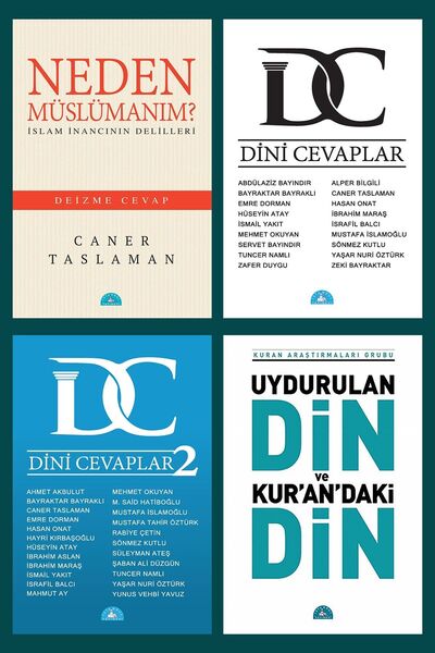 İstanbul Yayınevi Neden Müslümanım, Dini Cevaplar 1/2, Uydurulan Din (4 Kitap...