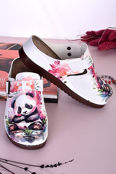 azizsahinshoes Ανατομικές παντόφλες με μοτίβο 3060 Model Sad Panda