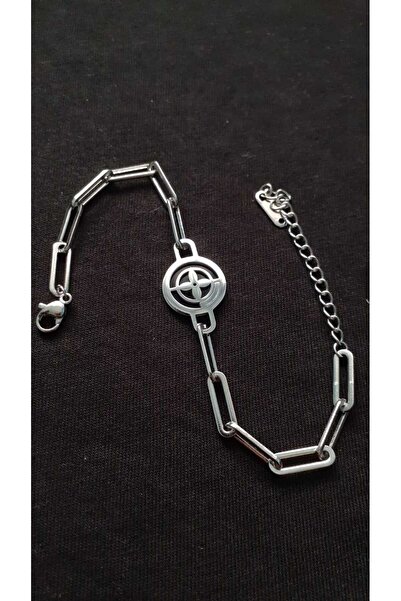 stainless steell Kalın zincir bileklik