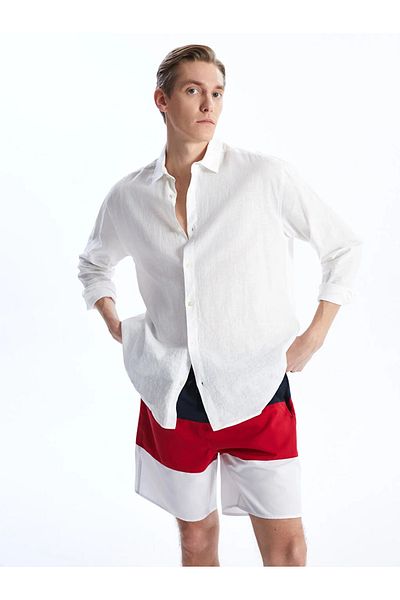 LC Waikiki Swimwear Short Length Color Block Men's Swim Shorts