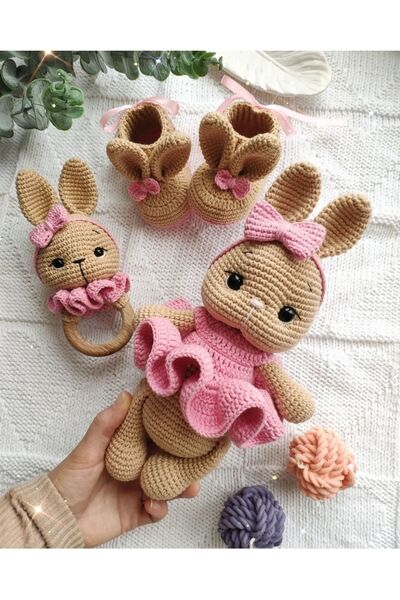 Damla TOMBİK TAVŞAN SET