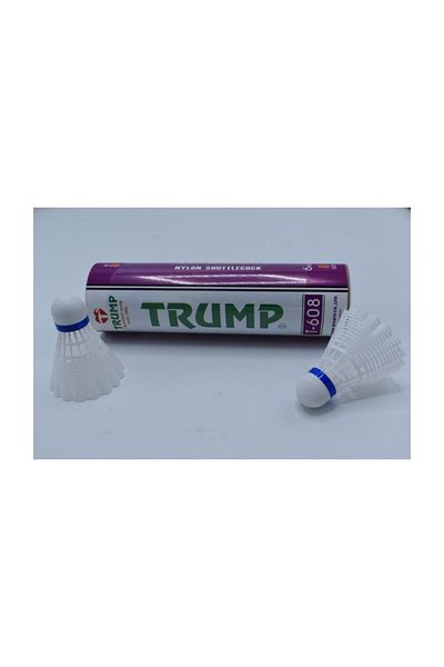TRUMP Nylon 6-Piece Badminton Ball T-608