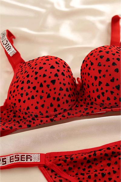 PİERLES Supported Stone Strap Bra