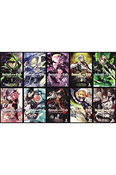 Kurukafa Yayınevi 10 Kitap Set Seraph Of The End -kıyamet Meleği Serisi 1-2-3...