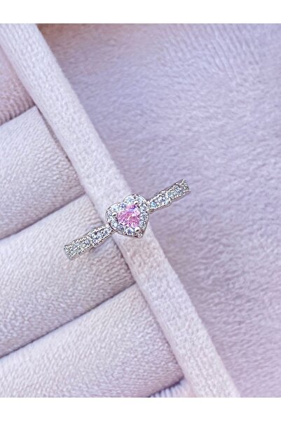 kems jewels الحد الأدنى من القلب الوردي الصلب الدائري