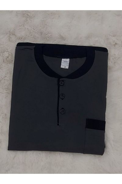 LUSSOLİFE Plus Size Men's Pajama Set
