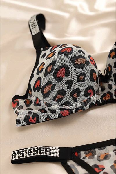 PİERLES Supported Stone Strap Bra