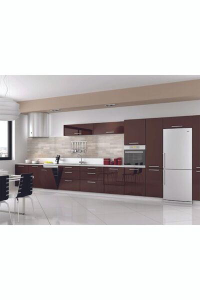 TASARIM TABELA Folie de acoperire pentru dulapuri Maro Lucios 120x50cm
