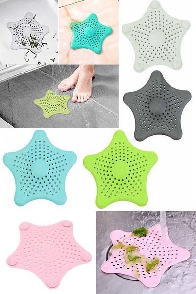 Ax Axentia Star Patterned Sink Bathtub Strainer