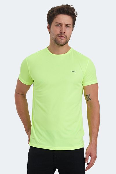 Slazenger Ανδρικό μπλουζάκι Neon Yellow - OMAR KTN