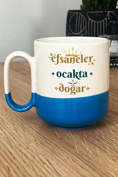 Hedizu Legends Are Born in the Hob Pro Mug Cup Blue Capricorn Sign Birthday Gift