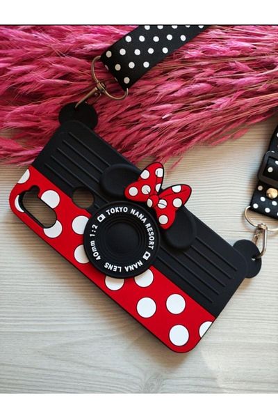 Mickey Mouse Samsung A11- M11 Compatible Silicone Case with Strap